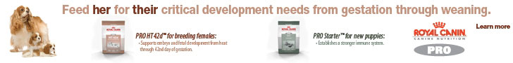 Feed her for their criticial development needs from gestation through weaning.