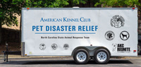 AKC Pet Disaster Relief Trailer