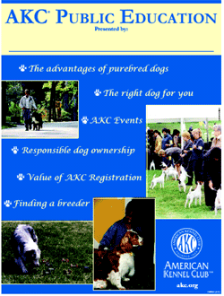 AKC Public Education poster