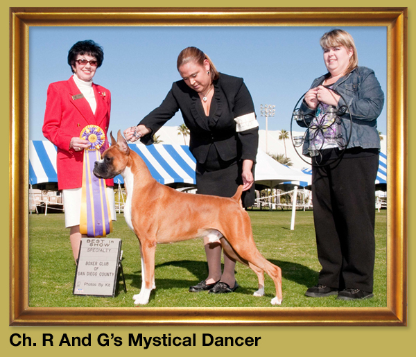 Ch. R and G's Mystical Dancer