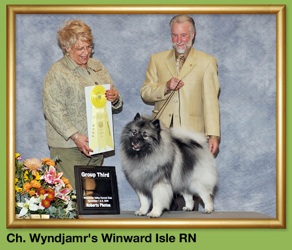 Ch. Wyndjamr's Winward Isle RN