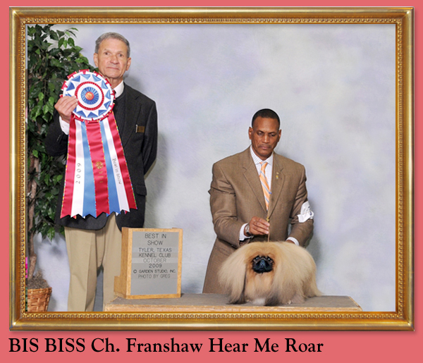 BIS BISS CH. Franshaw Hear Me Roar