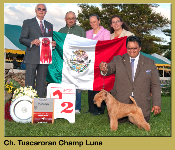 Ch. Tuscaroran Champ Luna