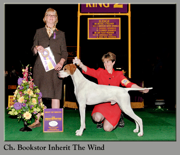 Ch. Bookstor Inherit The Wind