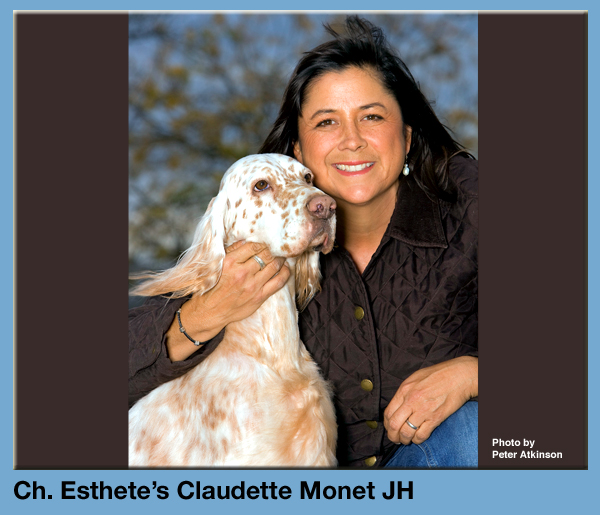 Ch. Esthete's Claudette Monet JH