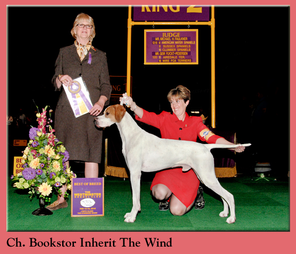 Ch. Bookstor Inherit The Wind
