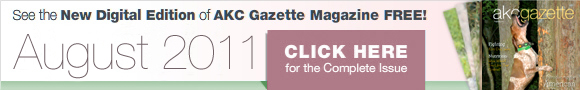 AKC Gazette - August 2011