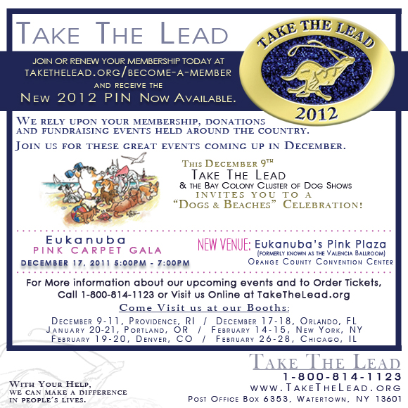 Take the Lead 2012. Renew your membership today.