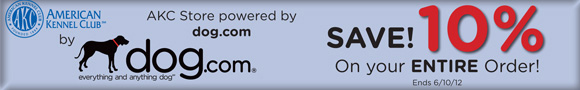 Save 10% at Dog.com