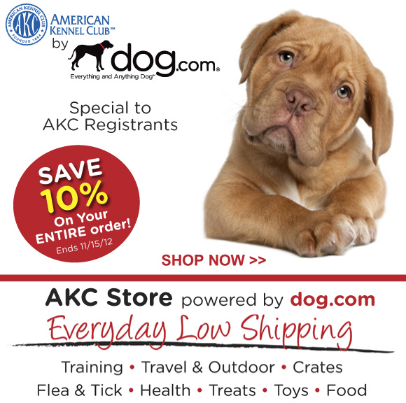 Save 10% at Dog.com