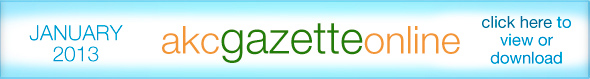 January 2013 Digital Gazette is online now