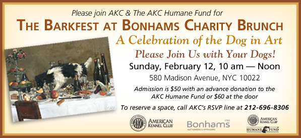 Love Dogs? Love Dog Art? Join Us at the Barkfest at Bonhams