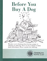 Before You Buy a Dog